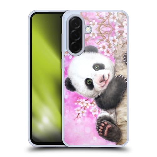 Kayomi Harai Animals And Fantasy Cherry Blossom Panda Soft Gel Case for Samsung Galaxy A36 5G