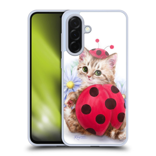 Kayomi Harai Animals And Fantasy Kitten Cat Lady Bug Soft Gel Case for Samsung Galaxy A36 5G