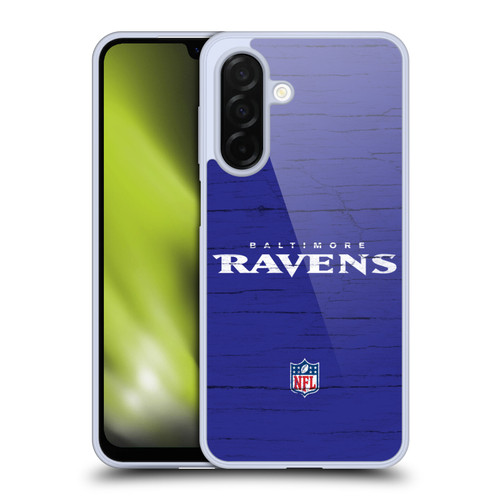 NFL Baltimore Ravens Logo Distressed Look Soft Gel Case for Samsung Galaxy A26 5G