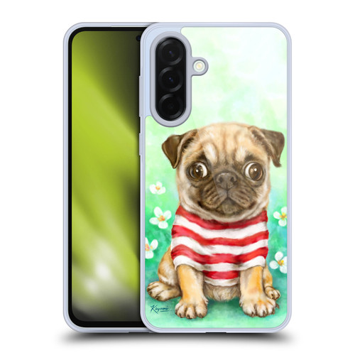 Kayomi Harai Graphic Art Pug Soft Gel Case for Samsung Galaxy A36 5G