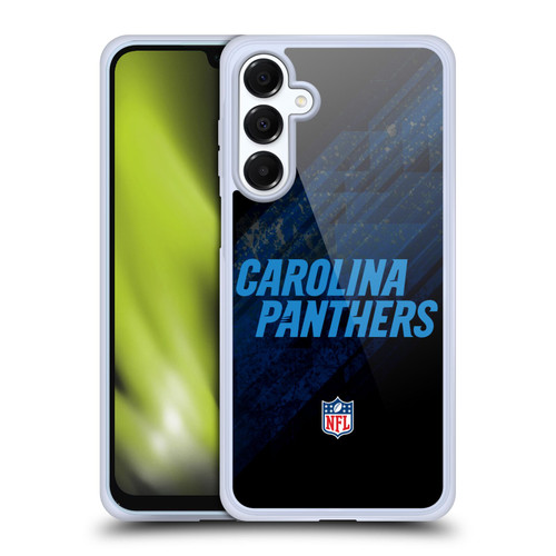 NFL Carolina Panthers Logo Blur Soft Gel Case for Samsung Galaxy A16 5G & MagSafe