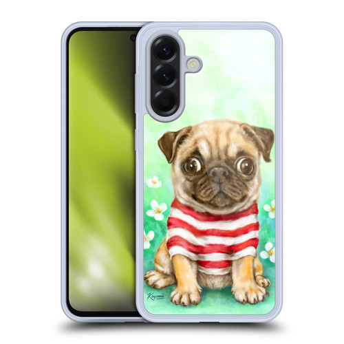 Kayomi Harai Graphic Art Pug Soft Gel Case for Samsung Galaxy A56 5G