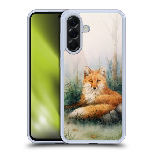 Kayomi Harai Graphic Art Woodland Beauty Fox Soft Gel Case for Samsung Galaxy A56 5G