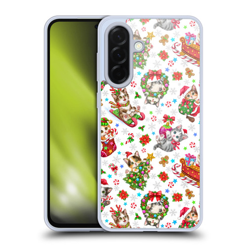 Kayomi Harai Magical Fantasy Christmas Kittens Pattern Soft Gel Case for Samsung Galaxy A36 5G