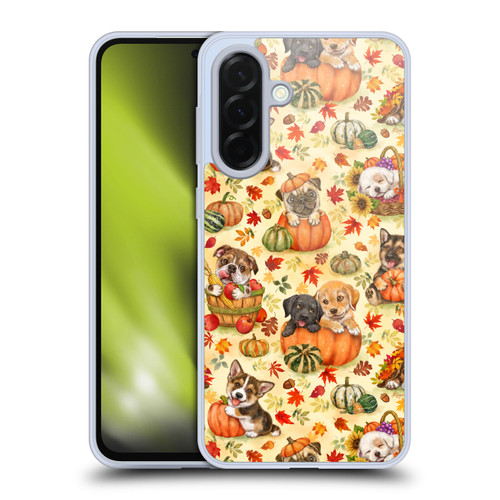 Kayomi Harai Magical Fantasy Harvest Puppies Pattern Soft Gel Case for Samsung Galaxy A36 5G