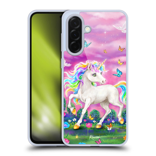 Kayomi Harai Magical Fantasy Unicorn And Butterflies Soft Gel Case for Samsung Galaxy A36 5G