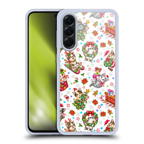 Kayomi Harai Magical Fantasy Christmas Kittens Pattern Soft Gel Case for Samsung Galaxy A56 5G