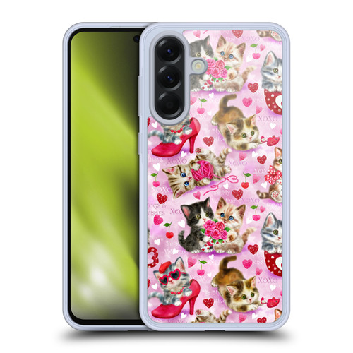 Kayomi Harai Magical Fantasy Hugs & Kisses Kittens Pattern Soft Gel Case for Samsung Galaxy A56 5G