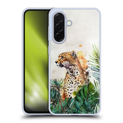 LebensArt Jungle Plants And Animals Cheetah Garden Soft Gel Case for Samsung Galaxy A36 5G
