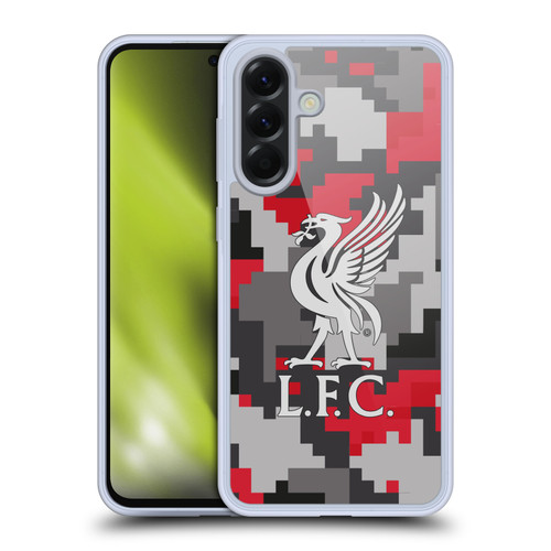 Liverpool Football Club Digital Camouflage Club Colours Soft Gel Case for Samsung Galaxy A56 5G