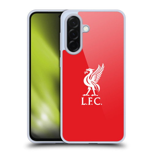 Liverpool Football Club Liver Bird White Logo In Red Soft Gel Case for Samsung Galaxy A36 5G