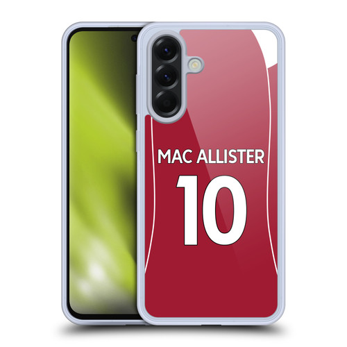 Liverpool Football Club 2026/27 Players Home Kit 1st Group Alexis Mac Allister Soft Gel Case for Samsung Galaxy A56 5G