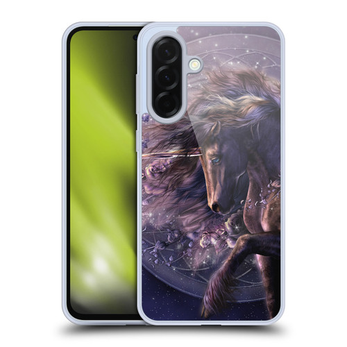 Laurie Prindle Fantasy Horse Chimera Black Rose Unicorn Soft Gel Case for Samsung Galaxy A36 5G