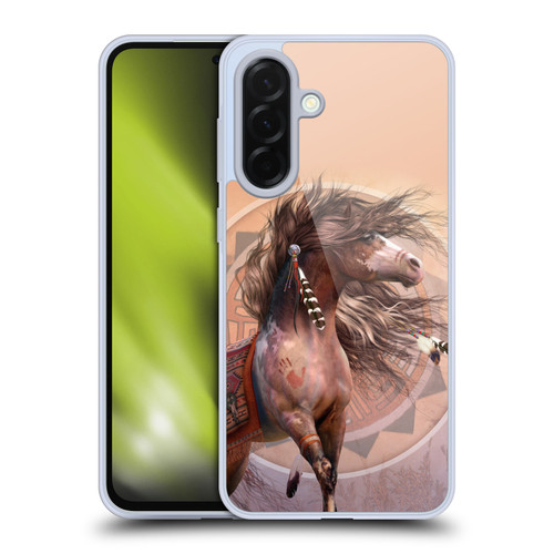 Laurie Prindle Fantasy Horse Spirit Warrior Soft Gel Case for Samsung Galaxy A36 5G