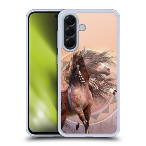 Laurie Prindle Fantasy Horse Spirit Warrior Soft Gel Case for Samsung Galaxy A56 5G