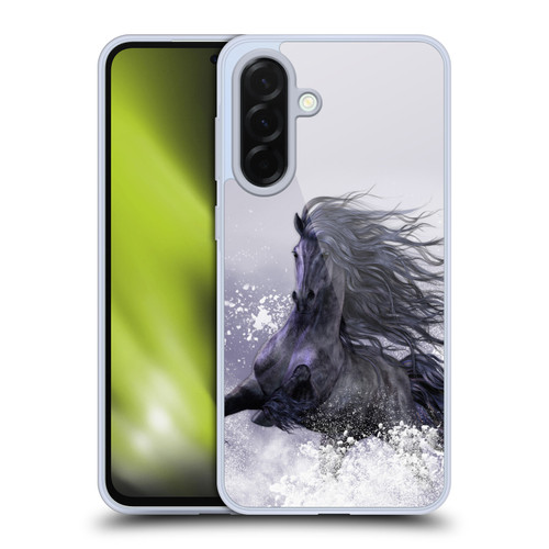 Laurie Prindle Western Stallion Winter Thunder Soft Gel Case for Samsung Galaxy A36 5G
