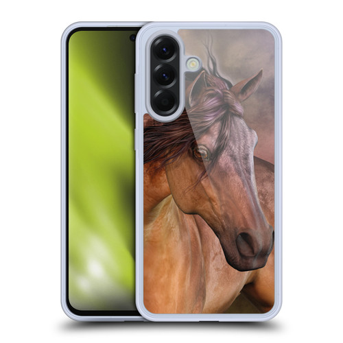 Laurie Prindle Western Stallion Brown Soft Gel Case for Samsung Galaxy A56 5G