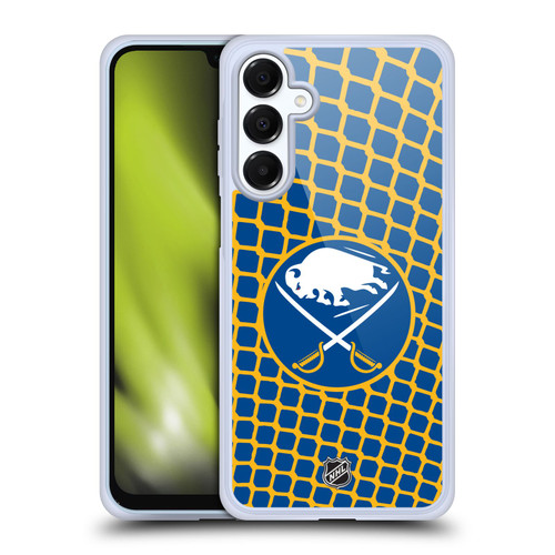 NHL Buffalo Sabres Net Pattern Soft Gel Case for Samsung Galaxy A16 5G & MagSafe