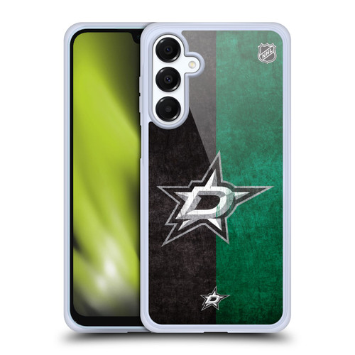 NHL Dallas Stars Half Distressed Soft Gel Case for Samsung Galaxy A16 5G & MagSafe