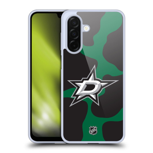 NHL Dallas Stars Cow Pattern Soft Gel Case for Samsung Galaxy A26 5G