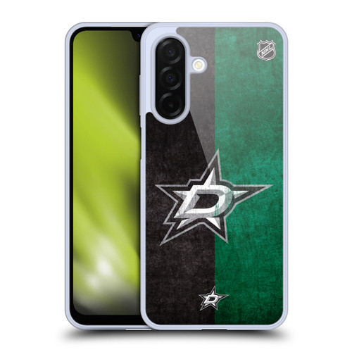 NHL Dallas Stars Half Distressed Soft Gel Case for Samsung Galaxy A26 5G