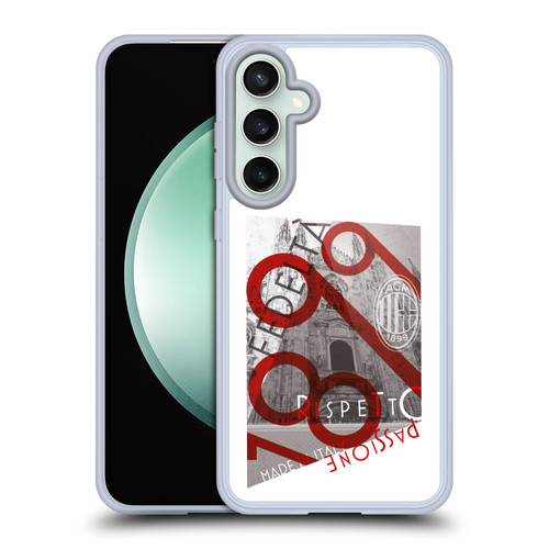 AC Milan Adults Passion Soft Gel Case for Samsung Galaxy S23 FE 5G & MagSafe