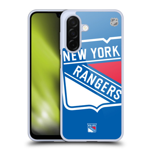 NHL New York Rangers Oversized Soft Gel Case for Samsung Galaxy A26 5G