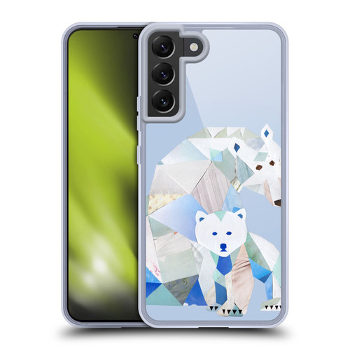 Artpoptart Animals Polar Bears Soft Gel Case for Samsung Galaxy S22+ 5G & MagSafe