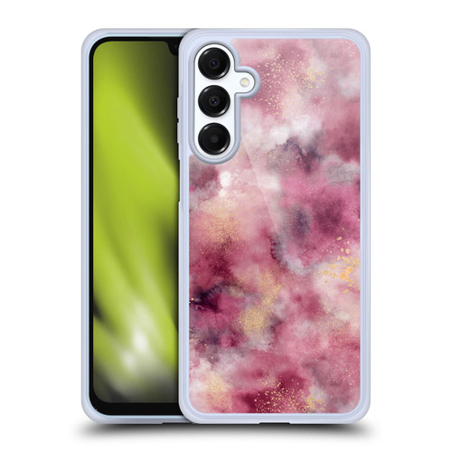Ninola Colourful Patterns Pink Marble Soft Gel Case for Samsung Galaxy A16 5G & MagSafe