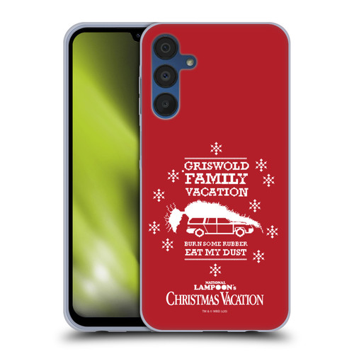 National Lampoon's Christmas Vacation Graphics Knitted Jumper Soft Gel Case for Samsung Galaxy A15 & MagSafe