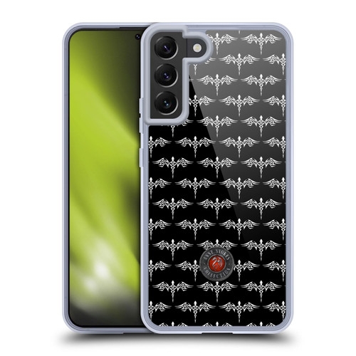 Anne Stokes Fire Tribal Dragon Sticker Soft Gel Case for Samsung Galaxy S22+ 5G & MagSafe