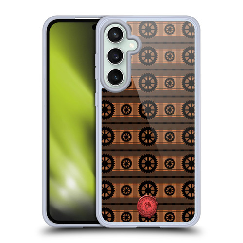 Anne Stokes Steampunk Cogs Soft Gel Case for Samsung Galaxy S23 FE 5G & MagSafe