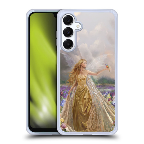 Nene Thomas Deep Forest Gold Angel Fairy With Bird Soft Gel Case for Samsung Galaxy A16 5G & MagSafe