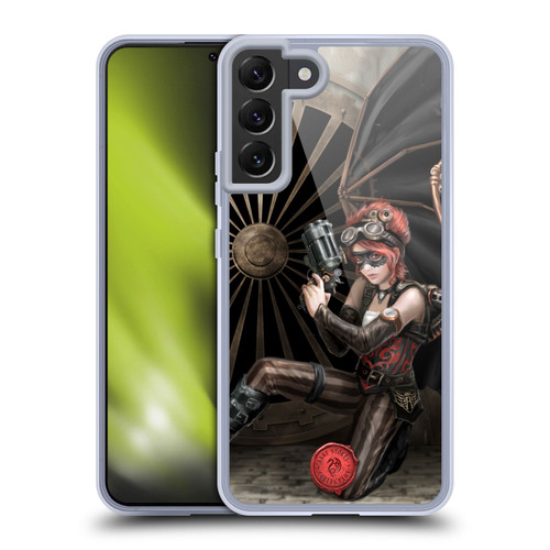 Anne Stokes Steampunk Assassin Soft Gel Case for Samsung Galaxy S22+ 5G & MagSafe