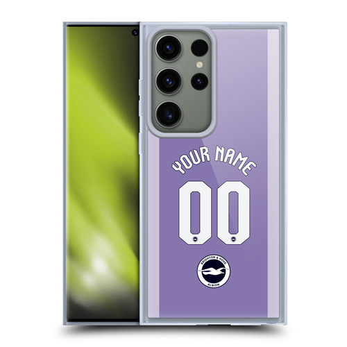 Brighton & Hove Albion F.C Custom 2025/26 Badge Kit Away Soft Gel Case for Samsung Galaxy S23 Ultra 5G