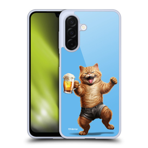 P.D. Moreno Furry Fun Artwork Cat Beer Soft Gel Case for Samsung Galaxy A26 5G