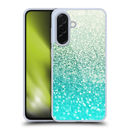 Monika Strigel Glitter Collection Mint Soft Gel Case for Samsung Galaxy A36 5G