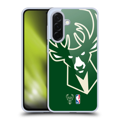 NBA Milwaukee Bucks Logo Oversized Soft Gel Case for Samsung Galaxy A36 5G