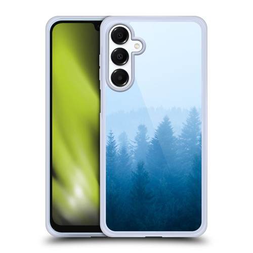 Patrik Lovrin Magical Foggy Landscape Fog Over Forest Soft Gel Case for Samsung Galaxy A16 5G & MagSafe
