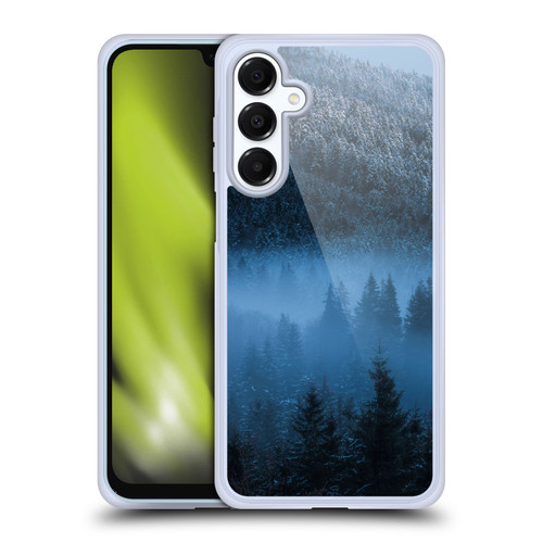 Patrik Lovrin Magical Foggy Landscape Magical Fog Over Snowy Forest Soft Gel Case for Samsung Galaxy A16 5G & MagSafe