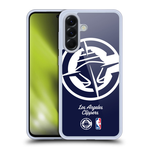 NBA Los Angeles Clippers Logo Oversized Soft Gel Case for Samsung Galaxy A56 5G