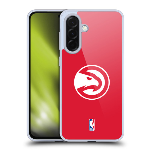 NBA Atlanta Hawks Logo Red Soft Gel Case for Samsung Galaxy A36 5G