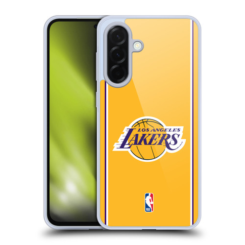 NBA Los Angeles Lakers Logo Gold Design Soft Gel Case for Samsung Galaxy A36 5G