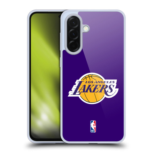 NBA Los Angeles Lakers Logo Purple Soft Gel Case for Samsung Galaxy A36 5G