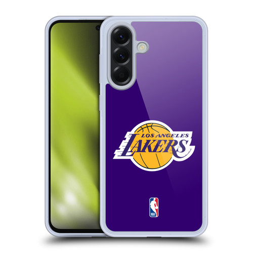 NBA Los Angeles Lakers Logo Purple Soft Gel Case for Samsung Galaxy A56 5G