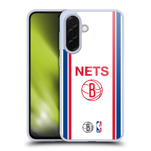 NBA Brooklyn Nets Logo Retro Design Soft Gel Case for Samsung Galaxy A36 5G