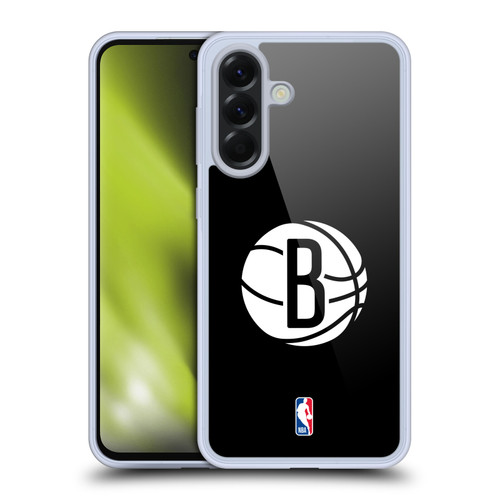 NBA Brooklyn Nets Logo Black Soft Gel Case for Samsung Galaxy A56 5G