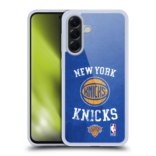NBA New York Knicks Distressed Soft Gel Case for Samsung Galaxy A56 5G