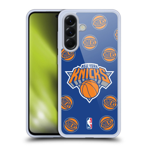 NBA New York Knicks Patterns Soft Gel Case for Samsung Galaxy A56 5G