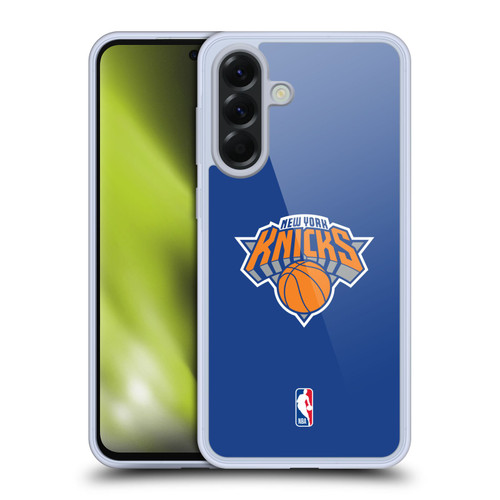 NBA New York Knicks Plain Soft Gel Case for Samsung Galaxy A56 5G